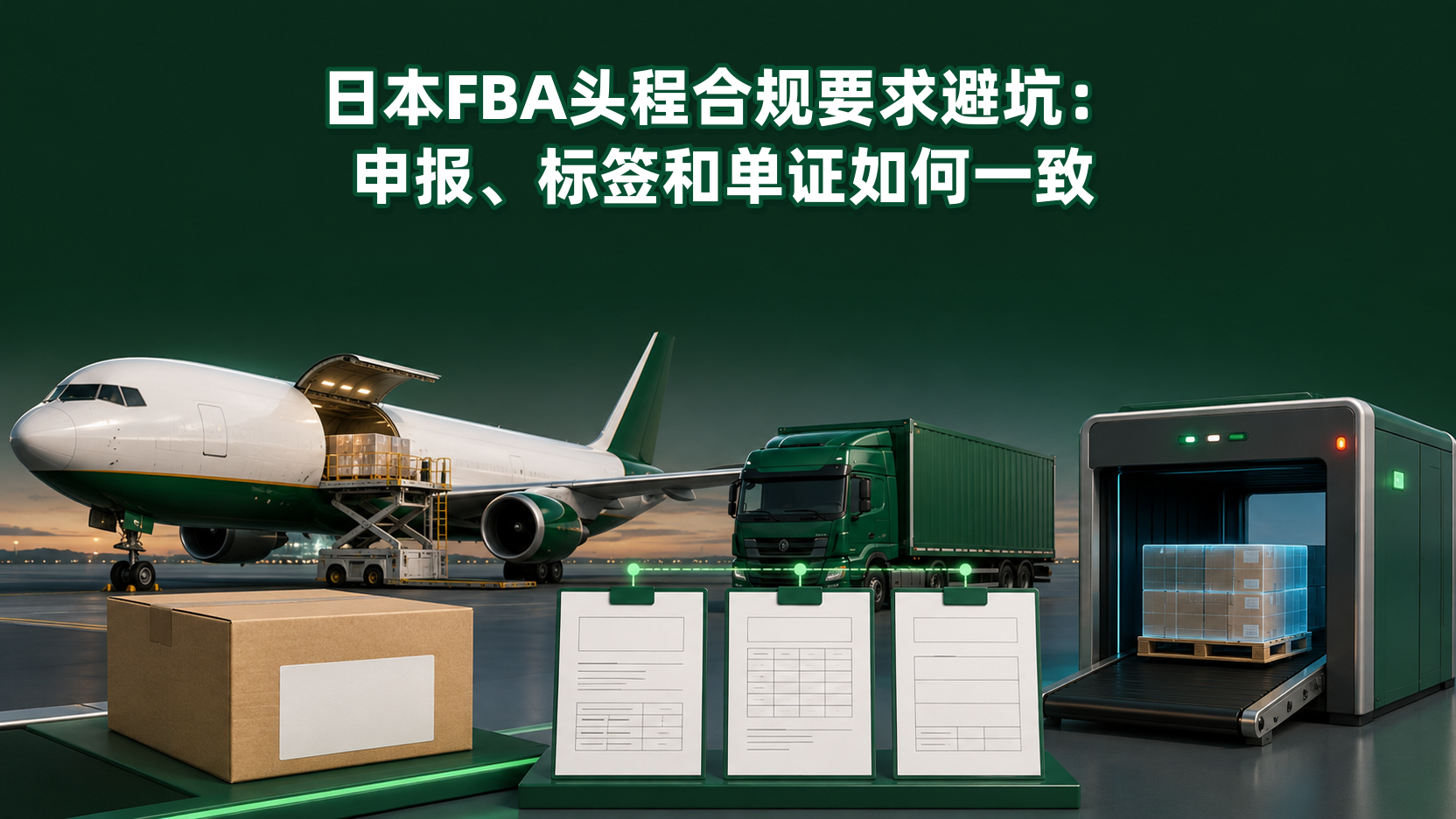 日本FBA头程合规要求避坑:申报、标签和单证如何一致 日本FBA头程合规要求避坑:申报、标签和单证如何一致
