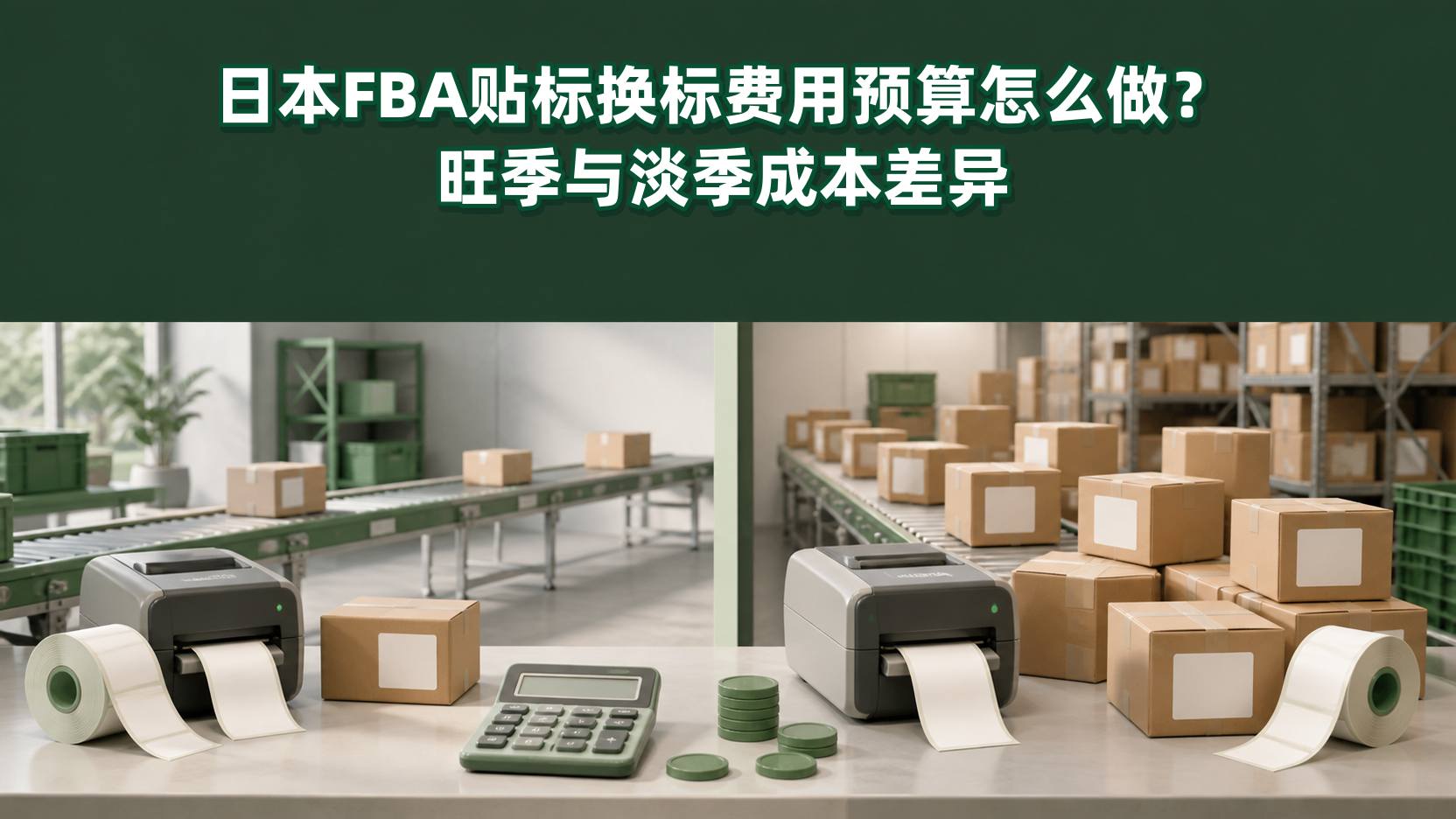 日本FBA贴标换标费用预算怎么做?旺季与淡季成本差异 日本FBA贴标换标费用预算怎么做?旺季与淡季成本差异
