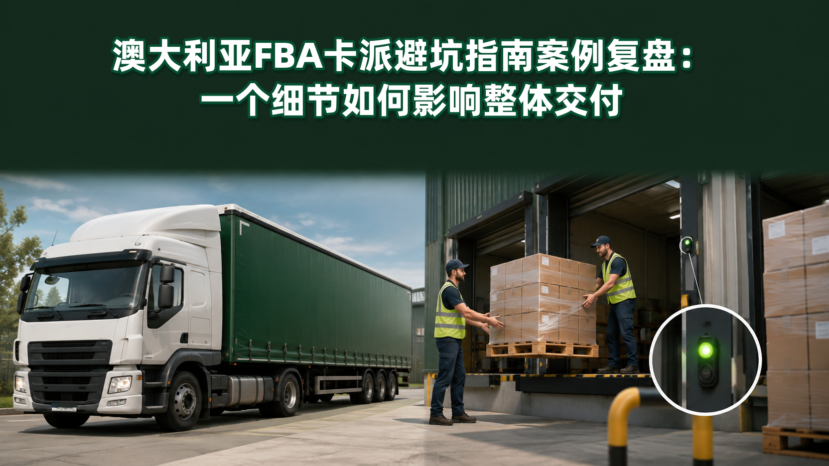 澳大利亚FBA卡派避坑指南案例复盘：一个细节如何影响整体交付