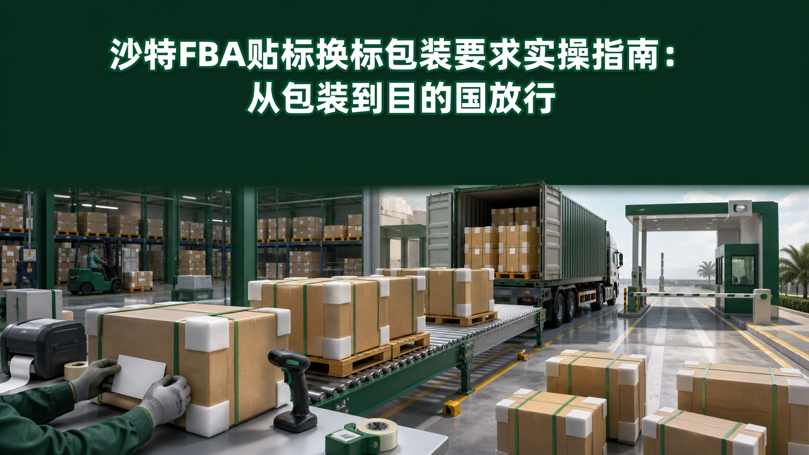 沙特FBA贴标换标包装要求实操指南:从包装到目的国放行 沙特FBA贴标换标包装要求实操指南:从包装到目的国放行