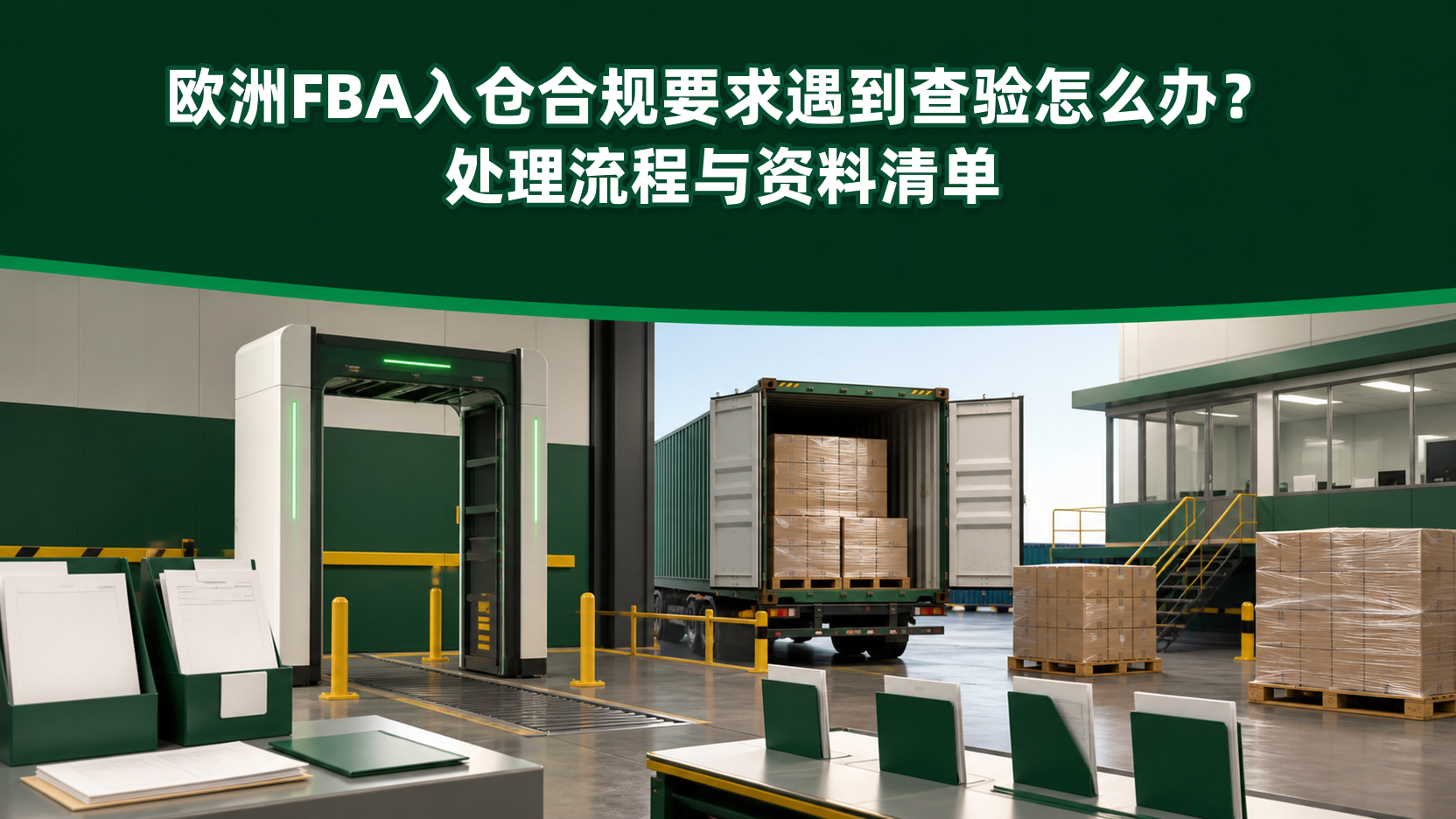 欧洲FBA入仓合规要求遇到查验怎么办？处理流程与资料清单
