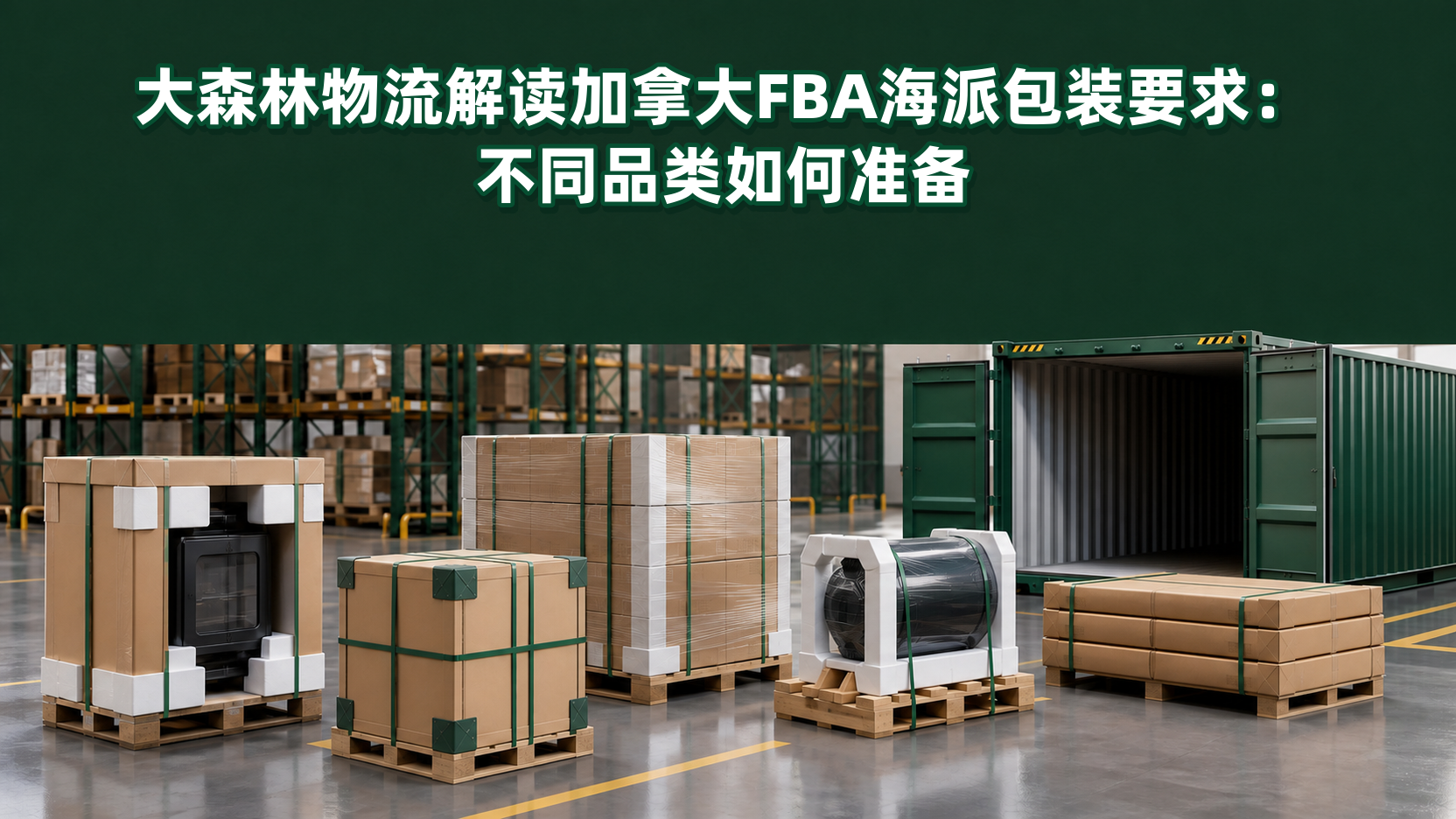 大森林物流解读加拿大FBA海派包装要求:不同品类如何准备 大森林物流解读加拿大FBA海派包装要求:不同品类如何准备