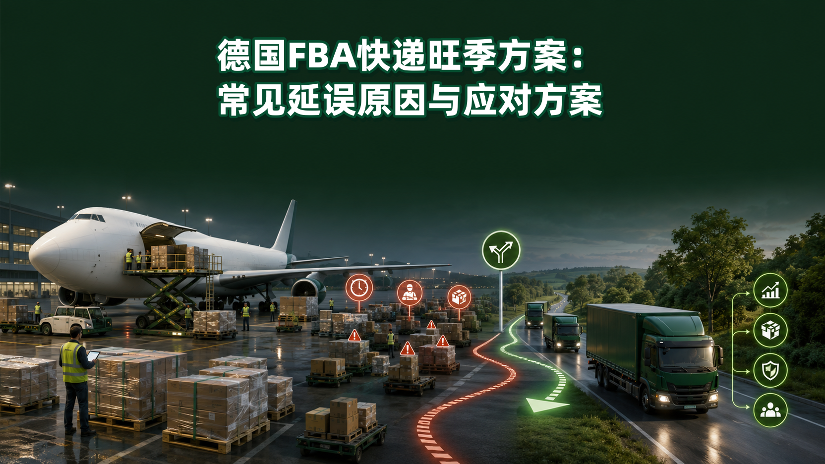 德国FBA快递旺季方案:常见延误原因与应对方案 德国FBA快递旺季方案:常见延误原因与应对方案