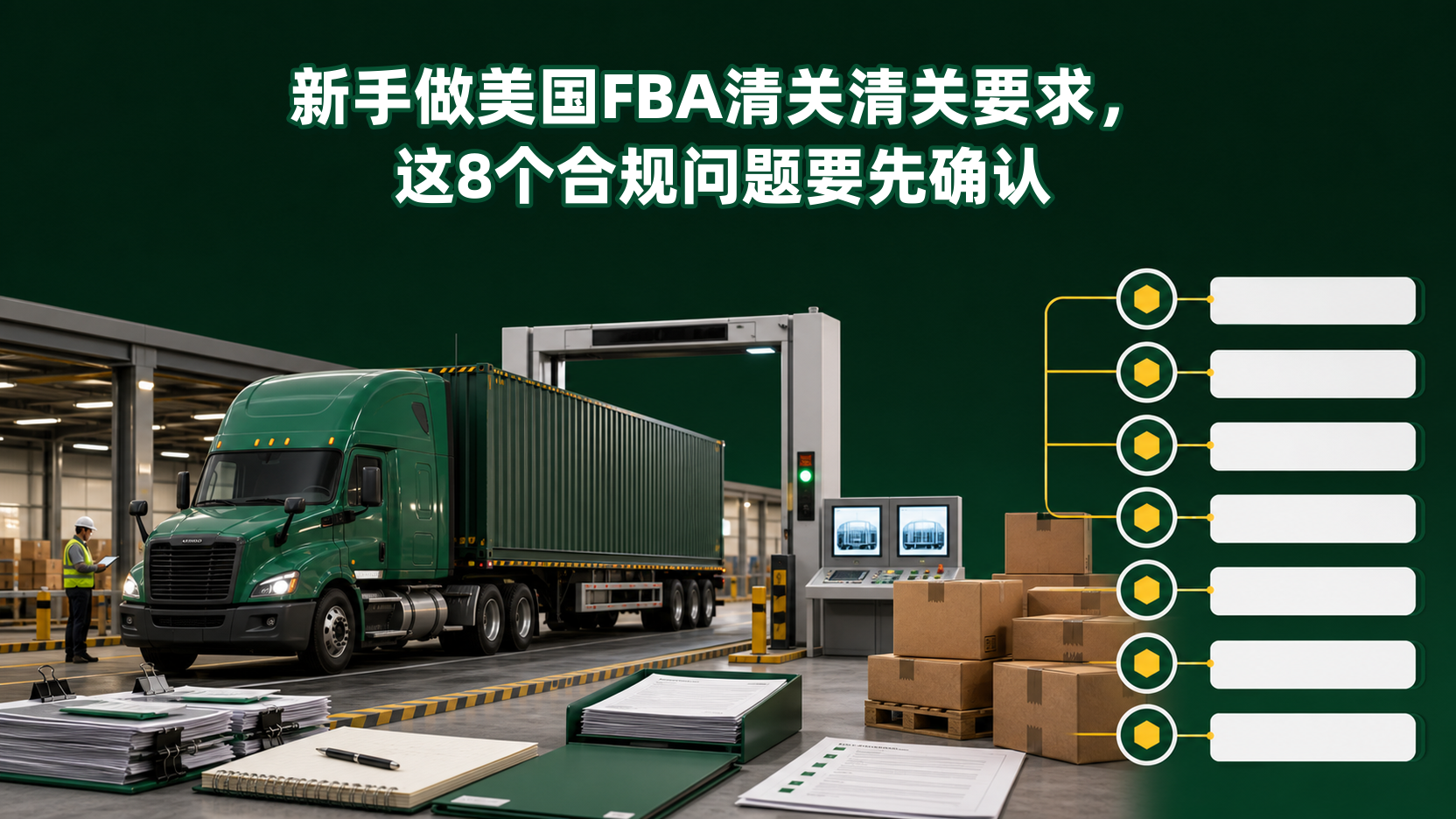 新手做美国FBA清关清关要求,这8个合规问题要先确认 新手做美国FBA清关清关要求,这8个合规问题要先确认