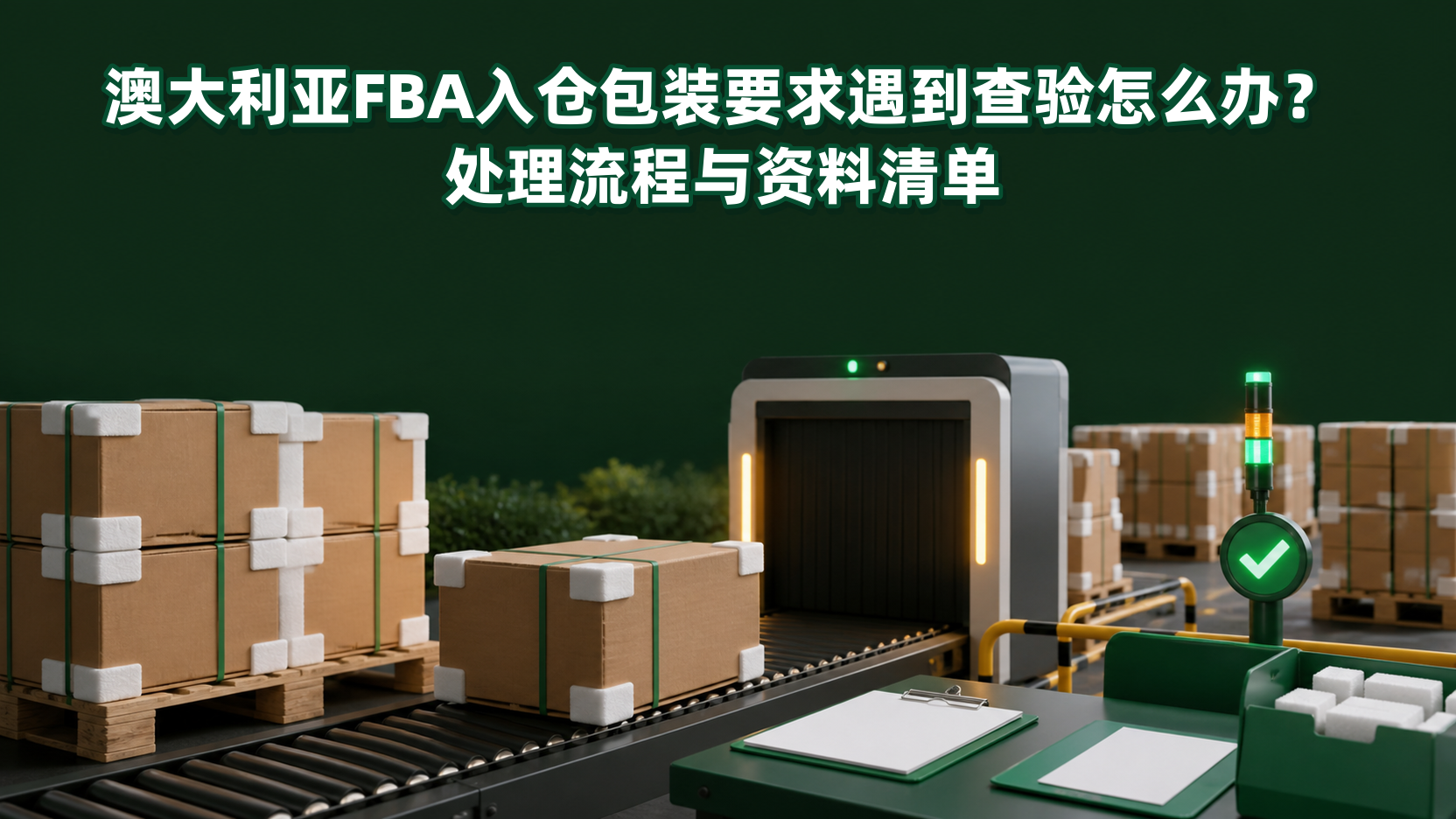 澳大利亚FBA入仓包装要求遇到查验怎么办?处理流程与资料清单 澳大利亚FBA入仓包装要求遇到查验怎么办?处理流程与资料清单