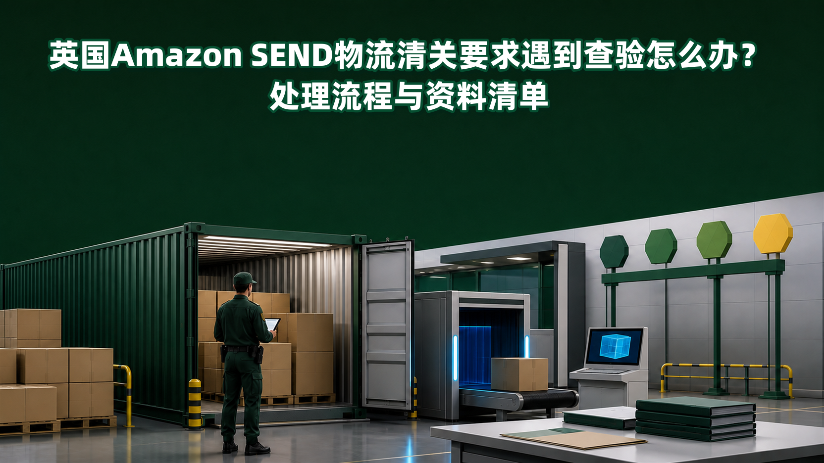 英国Amazon SEND物流清关要求遇到查验怎么办？处理流程与资料清单