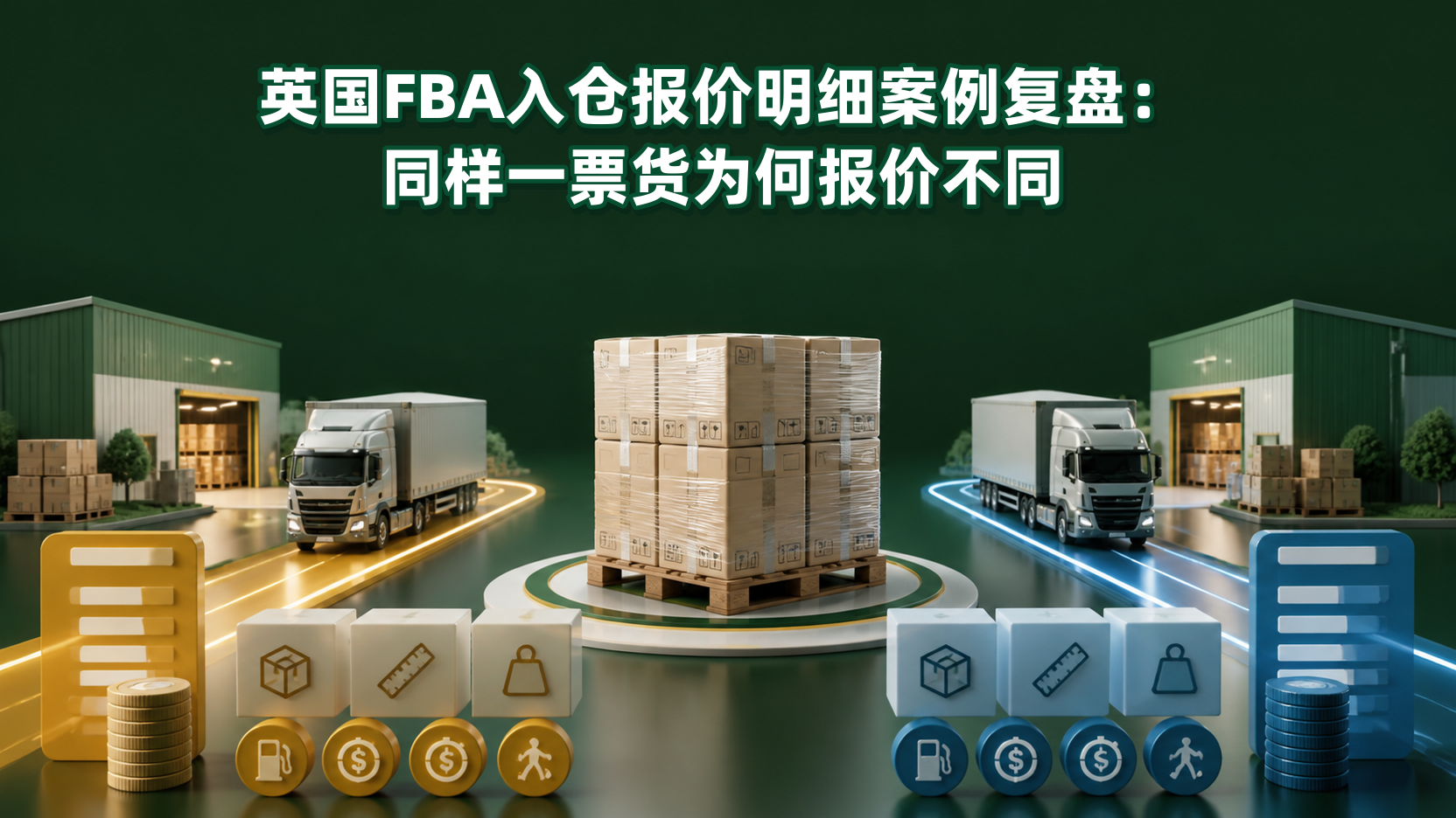 英国FBA入仓报价明细案例复盘:同样一票货为何报价不同 英国FBA入仓报价明细案例复盘:同样一票货为何报价不同