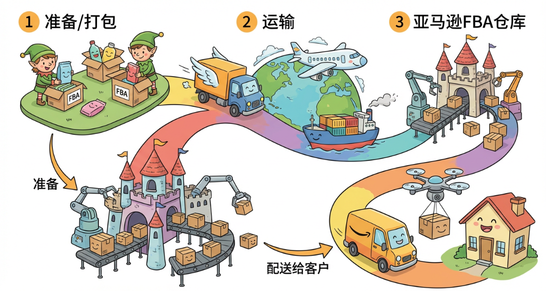 FBA发货流程 FBA发货流程