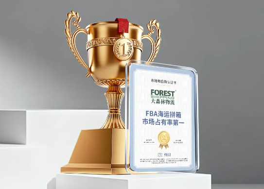 大森林物流FBA海运拼箱市场占有率第一