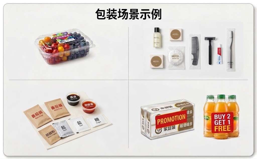 包装场景示例 包装场景示例