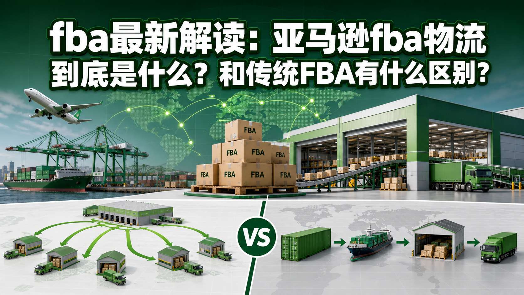 亚马逊fba物流到底是什么？和传统FBA有什么区别？