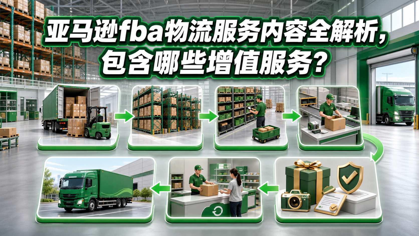 亚马逊fba物流服务内容全解析,包含哪些增值服务? 亚马逊fba物流服务内容全解析,包含哪些增值服务?