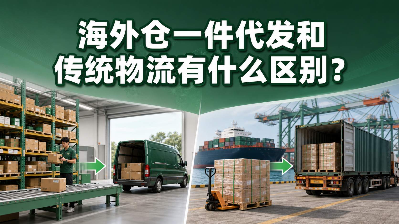 海外仓一件代发和传统物流有什么区别?——避坑指南 海外仓一件代发和传统物流有什么区别?——避坑指南
