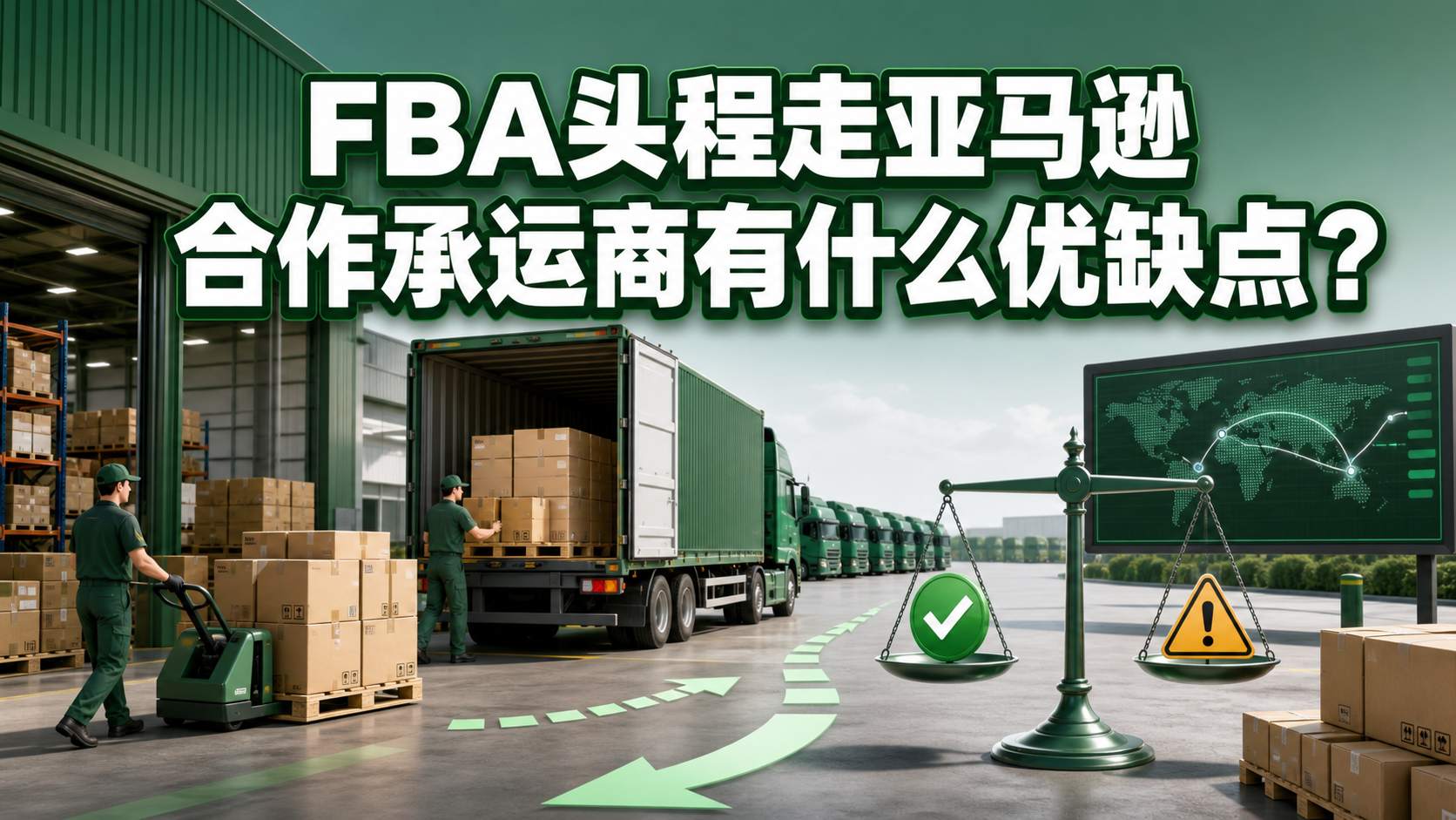 FBA头程走亚马逊合作承运商有什么优缺点? FBA头程走亚马逊合作承运商有什么优缺点?