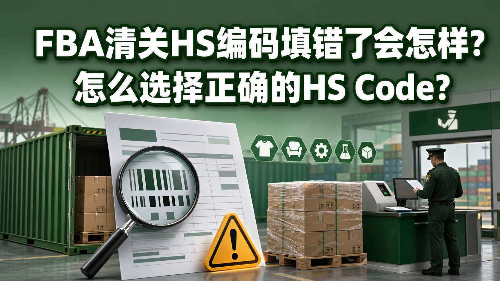 FBA清关HS编码填错了会怎样?怎么选择正确的HS Code? FBA清关HS编码填错了会怎样?怎么选择正确的HS Code?