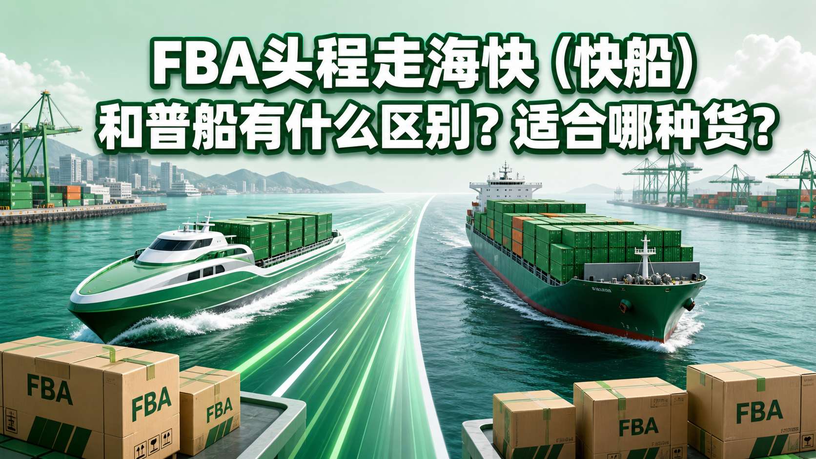 FBA头程走海快(快船)和普船有什么区别?适合哪种货? FBA头程走海快(快船)和普船有什么区别?适合哪种货?