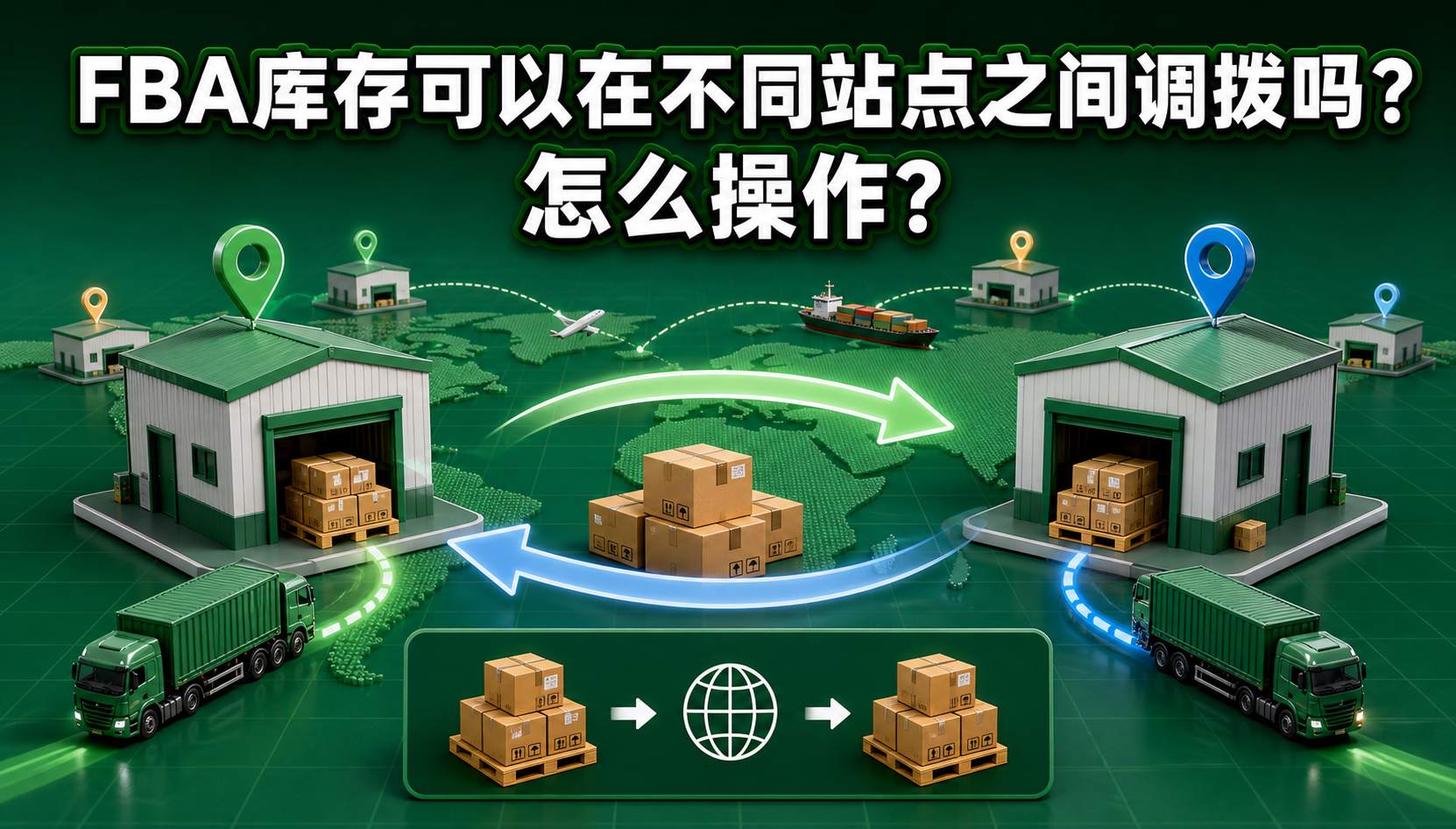 FBA库存可以在不同站点之间调拨吗?怎么操作? FBA库存可以在不同站点之间调拨吗?怎么操作?