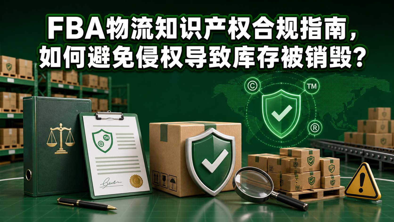 FBA物流知识产权合规指南,如何避免侵权导致库存被销毁? FBA物流知识产权合规指南,如何避免侵权导致库存被销毁?