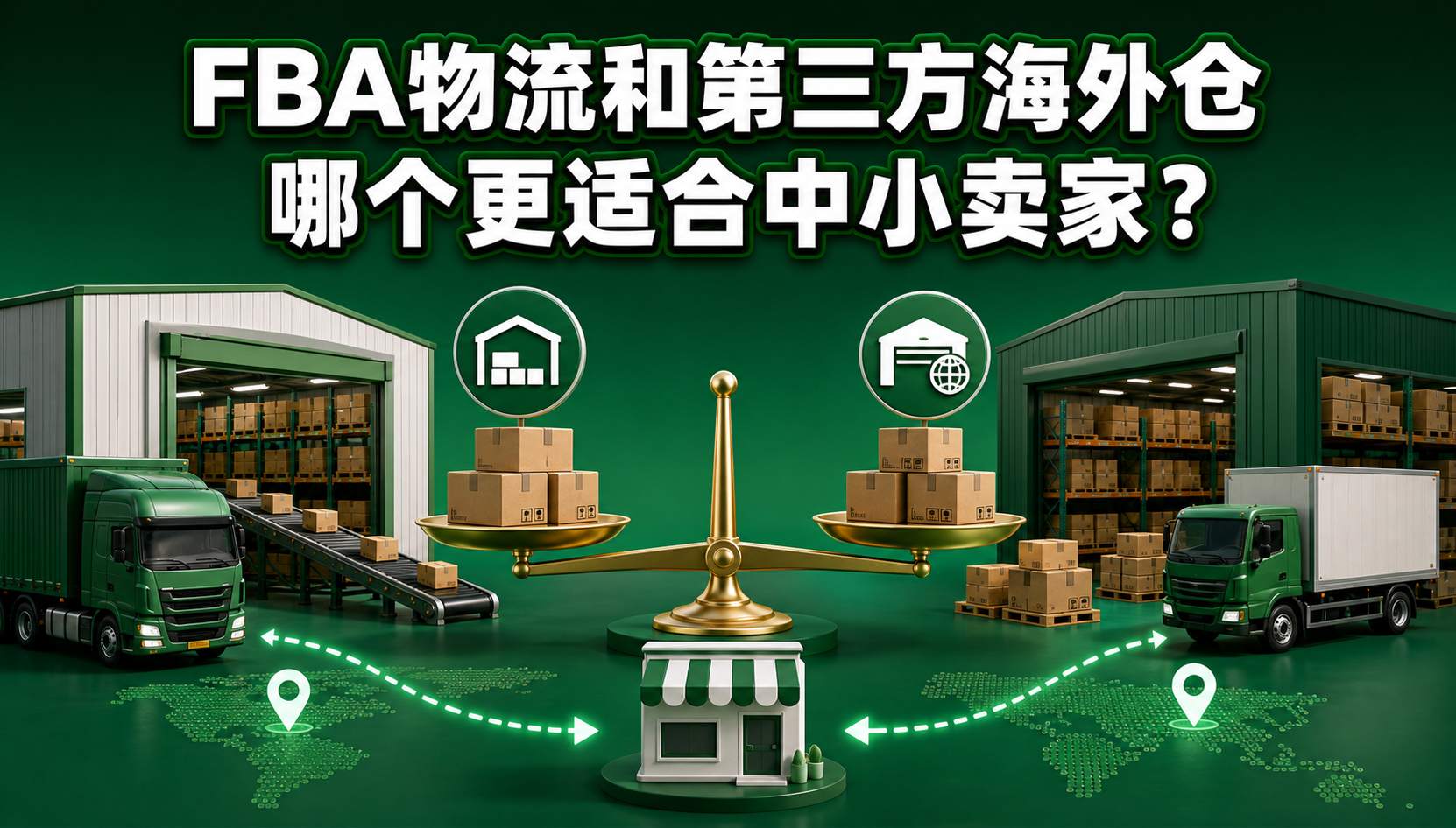 FBA物流和第三方海外仓哪个更适合中小卖家? FBA物流和第三方海外仓哪个更适合中小卖家?