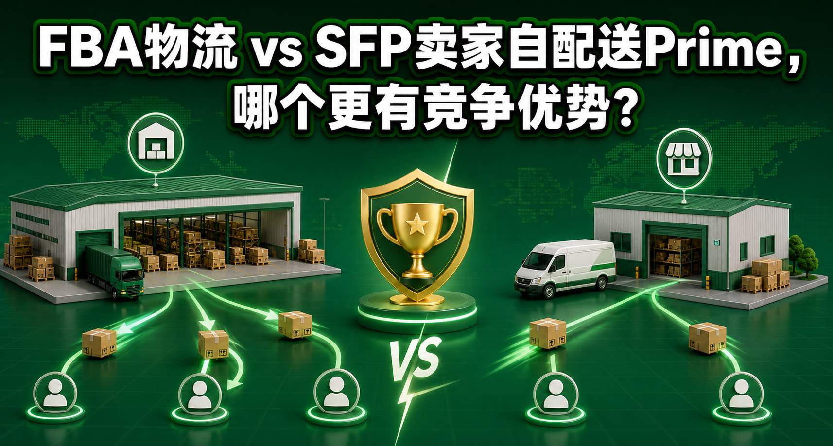 FBA物流 vs SFP卖家自配送Prime，哪个更有竞争优势？