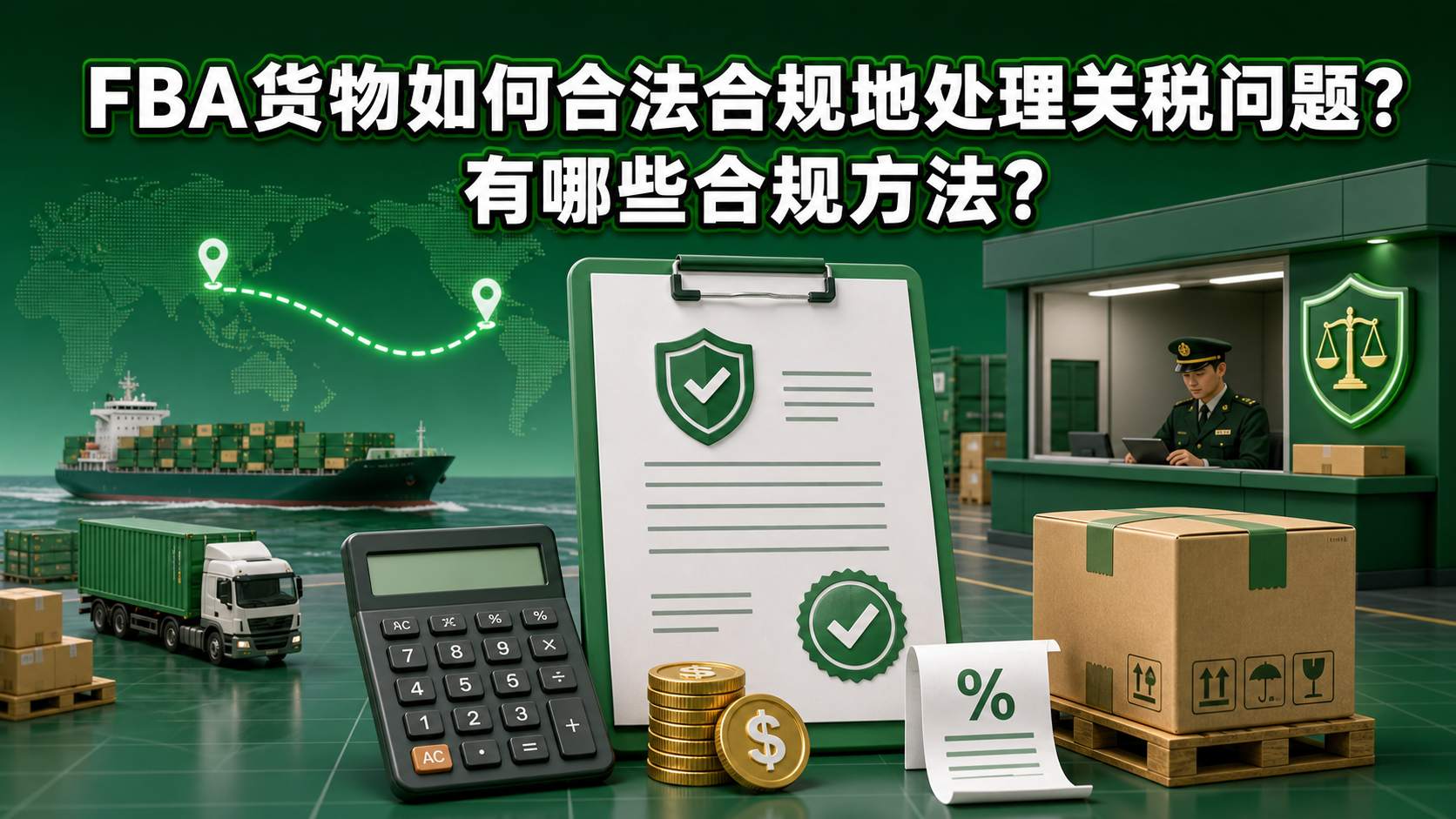 FBA货物如何合法合规地处理关税问题?有哪些合规方法? FBA货物如何合法合规地处理关税问题?有哪些合规方法?