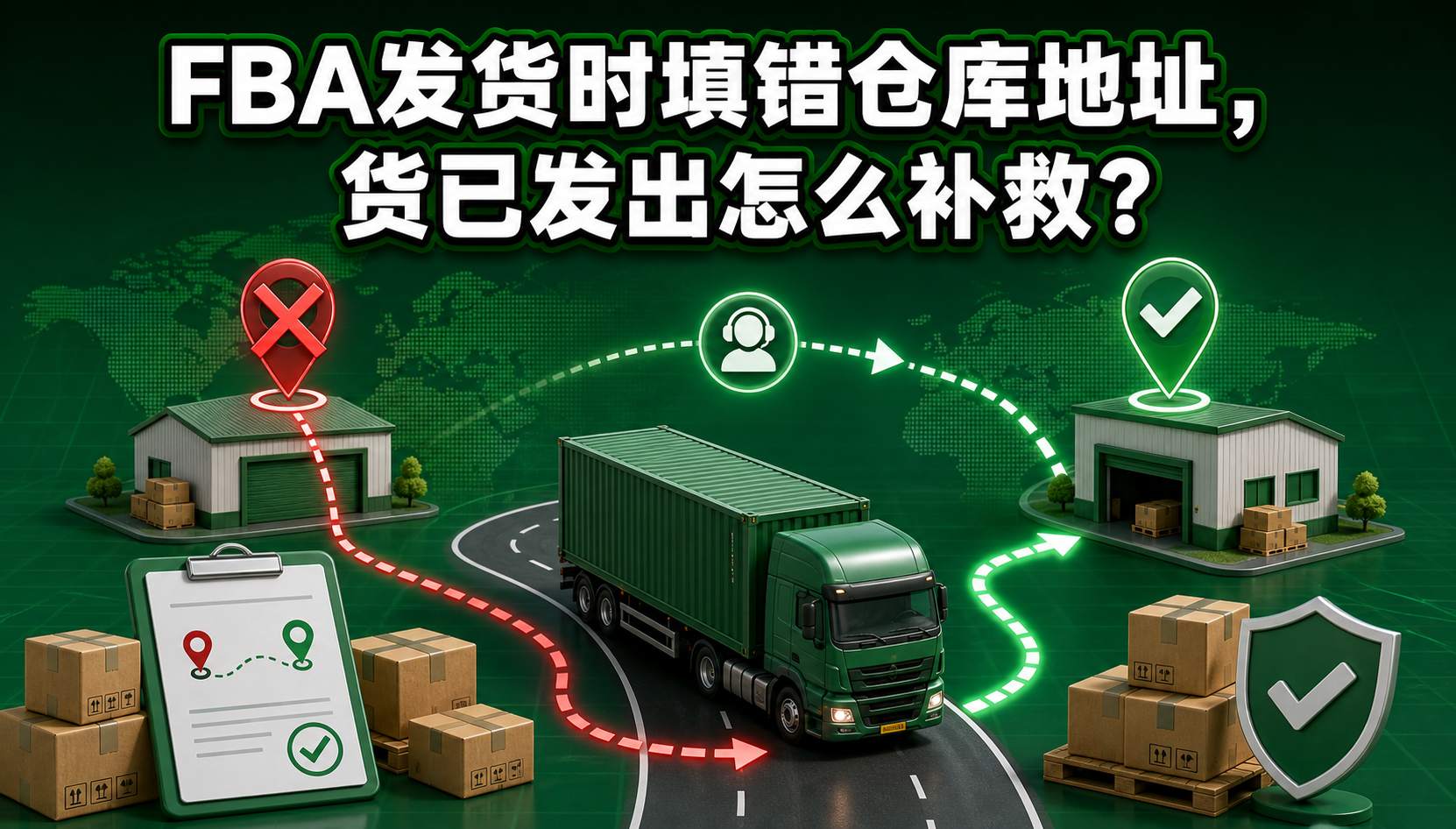 FBA发货用错标签导致入库失败，怎么补救？