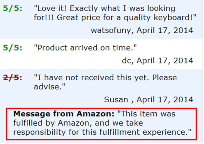 亚马逊上的中差评移除方法