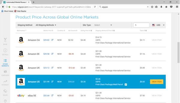 亚马逊关键词调查