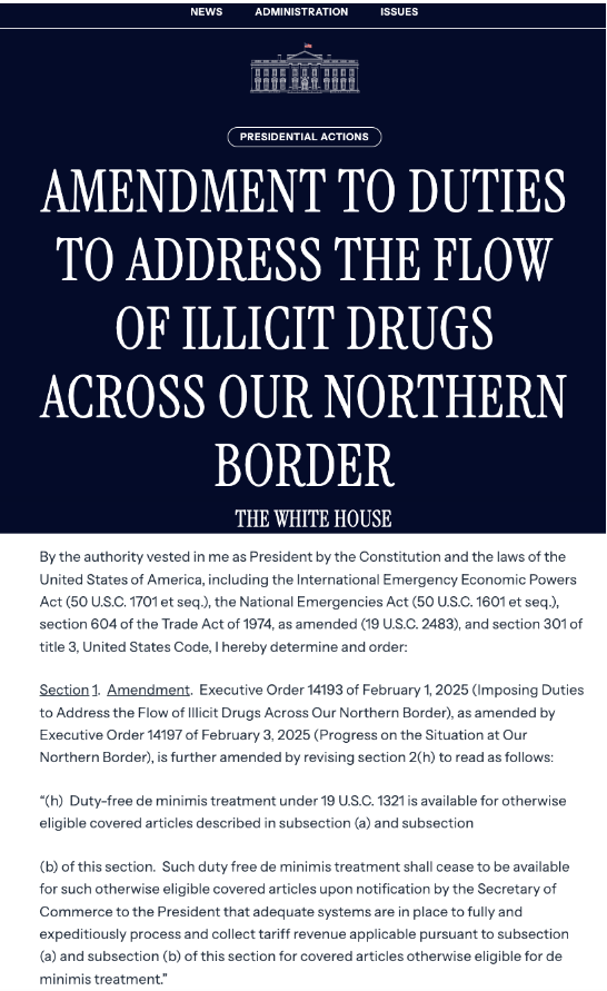 T86取消两国关税新闻稿