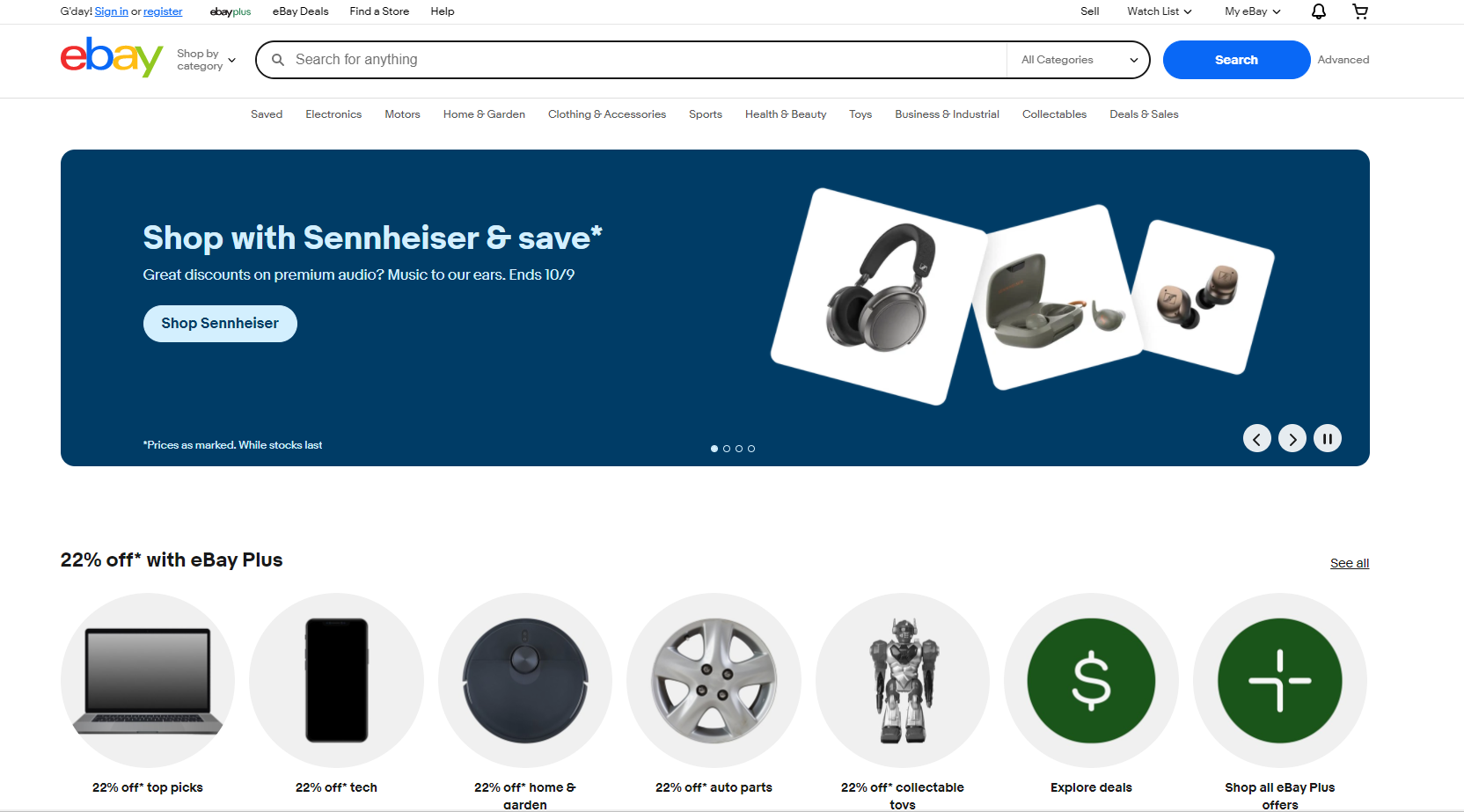 eBAY电商平台澳洲站